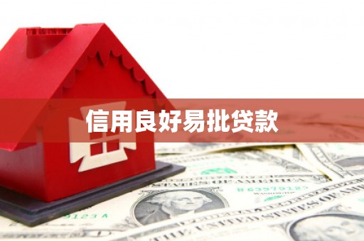 新县信用良好易批贷款