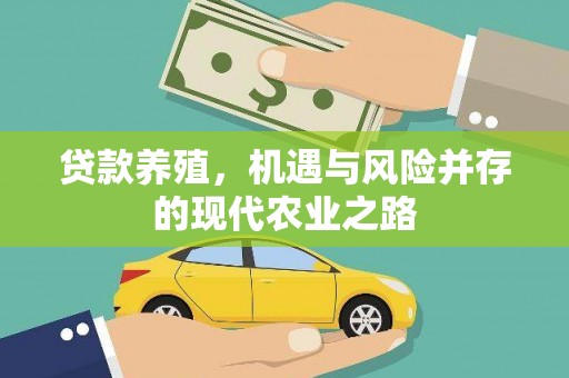 新县贷款养殖，机遇与风险并存的现代农业之路