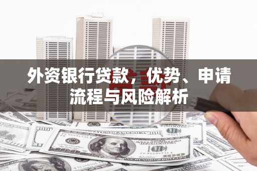 新县外资银行贷款，优势、申请流程与风险解析