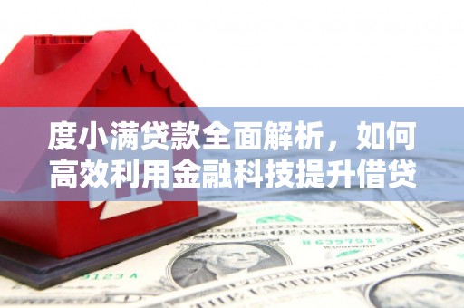 新县度小满贷款全面解析，如何高效利用金融科技提升借贷体验
