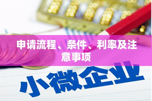 新县申请流程、条件、利率及注意事项