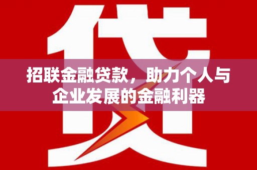 新县招联金融贷款，助力个人与企业发展的金融利器