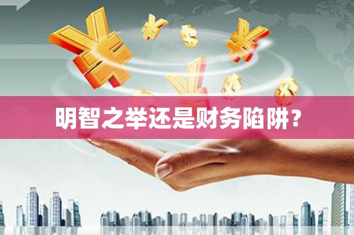 新县明智之举还是财务陷阱？