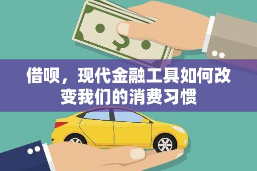 新县借呗，现代金融工具如何改变我们的消费习惯