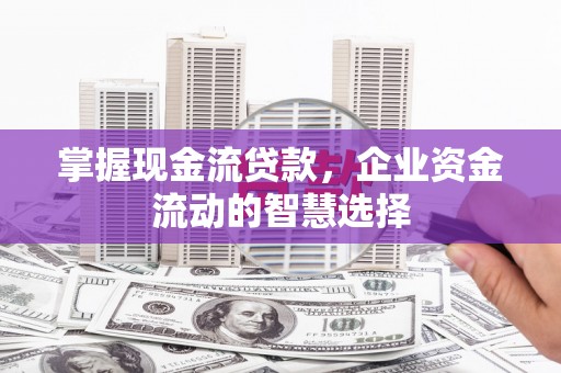 新县掌握现金流贷款，企业资金流动的智慧选择