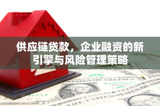 新县供应链贷款，企业融资的新引擎与风险管理策略