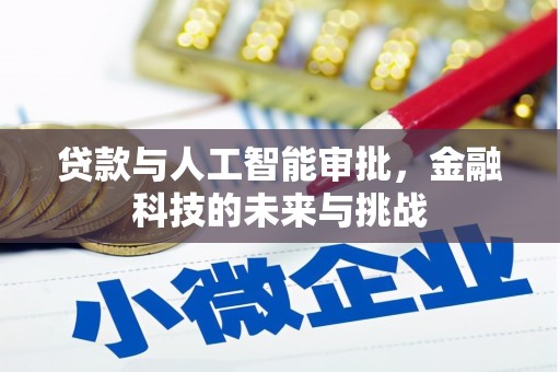 新县贷款与人工智能审批，金融科技的未来与挑战