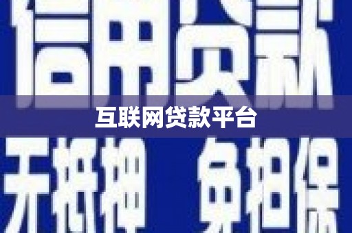 新县互联网贷款平台