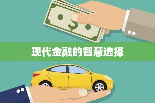 新县现代金融的智慧选择