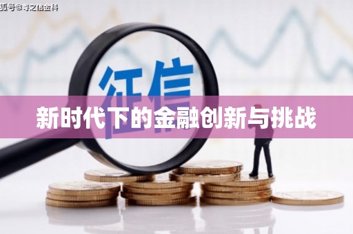 新县新时代下的金融创新与挑战