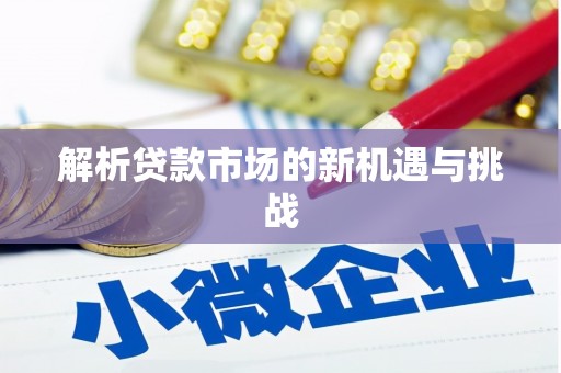 新县解析贷款市场的新机遇与挑战